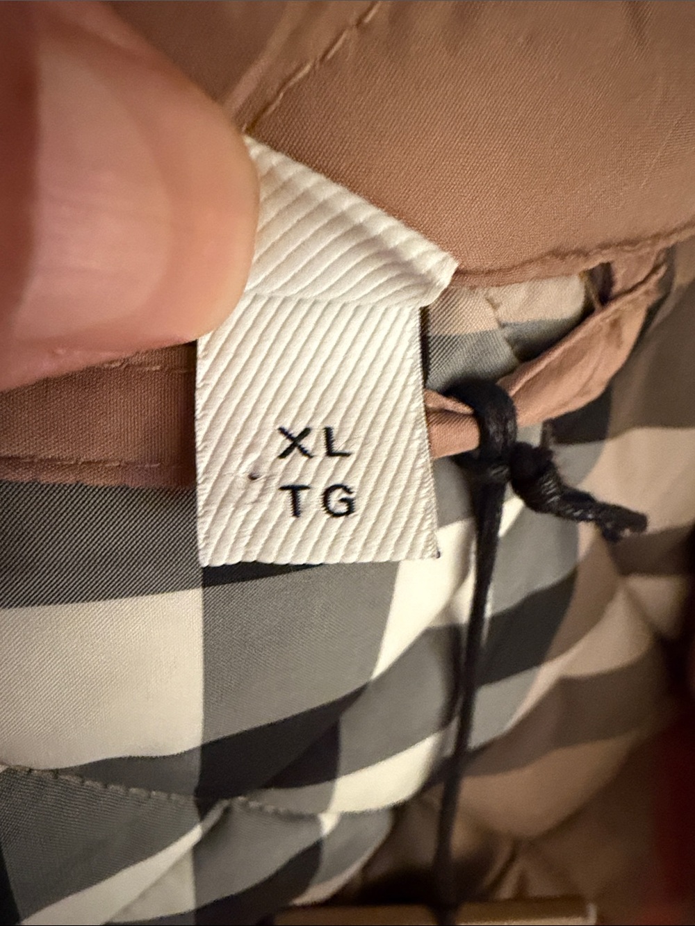 Burberry Quilted Double-Breasted Coat in Mauve - Picture 15 of 17